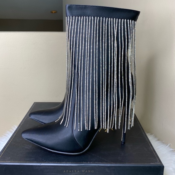 Azalea Wang Hanging Down Low Stiletto Heel Bootie - Picture 6 of 14